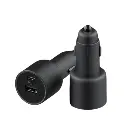 Adaptador de Corriente para Carro Xiaomi USB-A  USB-C 67W Negro 43907 (1).webp
