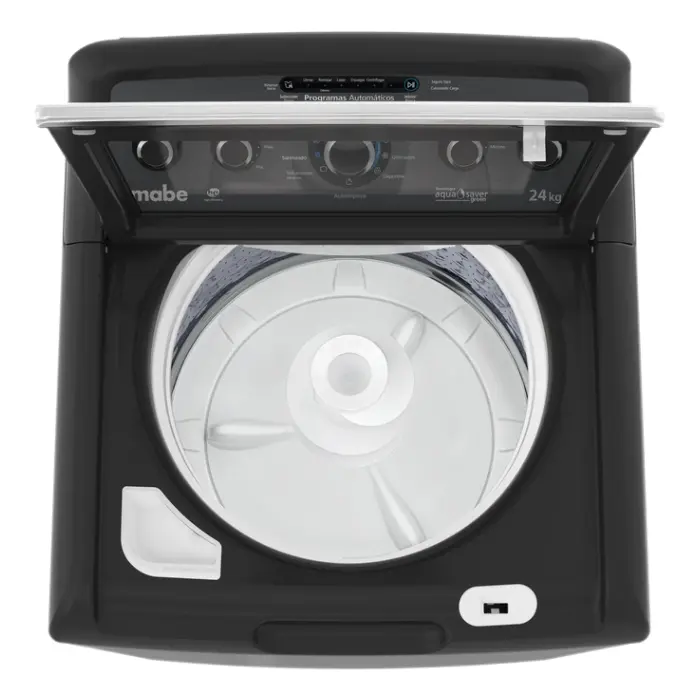 Lavadora Automática Mabe Aqua Saver Green 24kg Negra LMA74215WDAB1 (4).webp