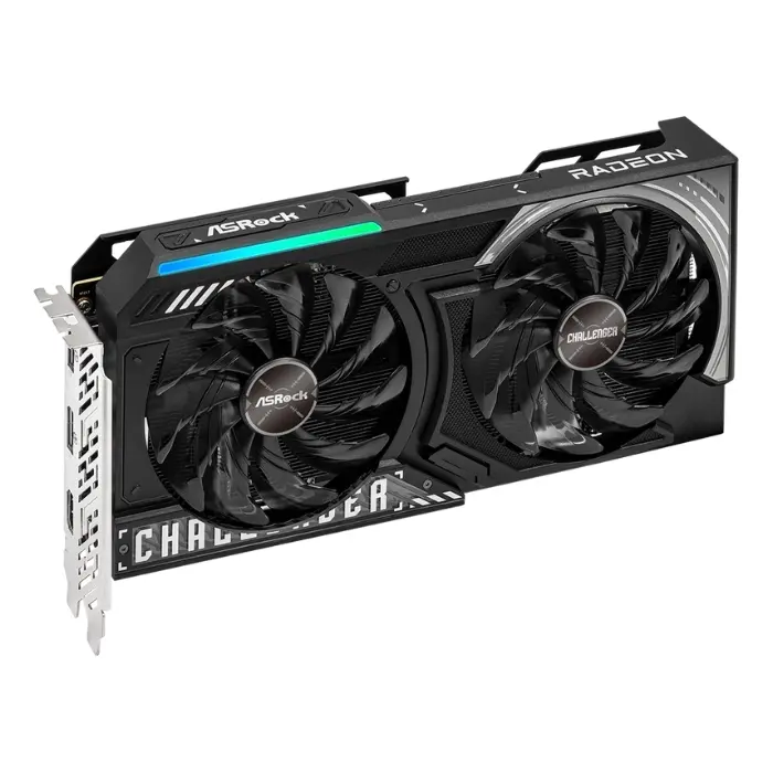 Tarjeta de Video ASRock AMD Radeon RX 9060 XT Challenger 8GB OC GDDR6 3290MHZ CL 8G VG-9060XT (2).webp
