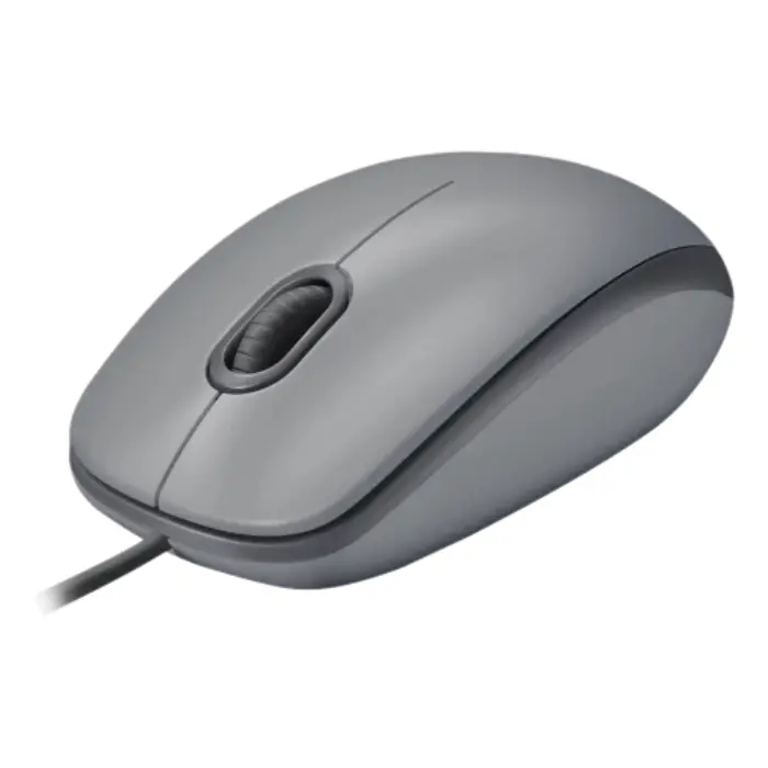 Mouse Logitech M110 Silent Alámbrico USB-A 1.000DPI Gris 910-006757 (1).webp
