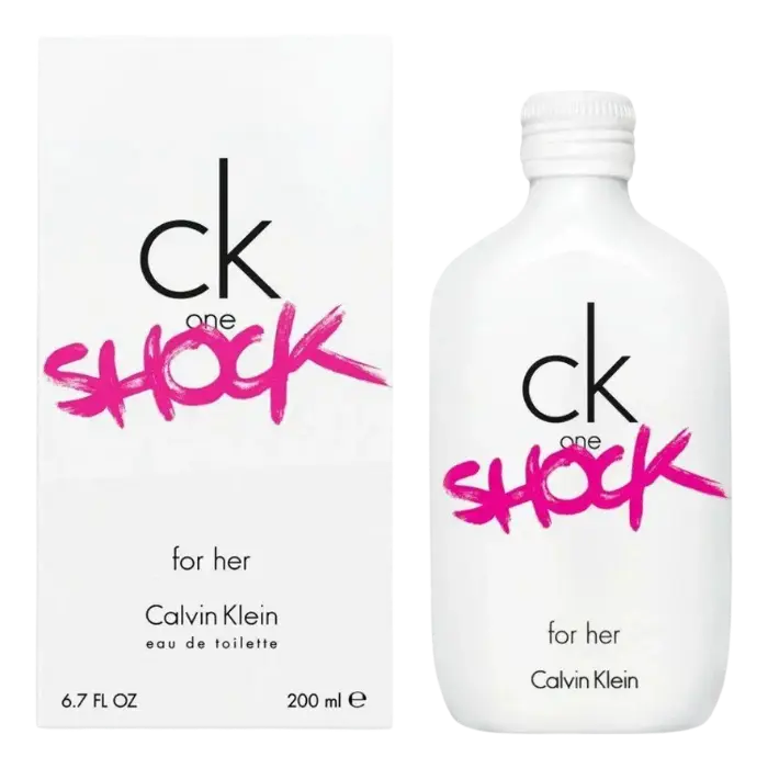 Perfume Calvin Klein CK One Shock EDT 200ml Mujer