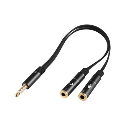 Cable Argom Adaptador 3.5mm (m) a doble 3.5mm (h) ARG-CB-0029
