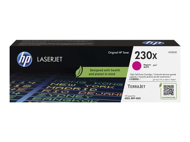 Cartucho de Tóner Magenta HP LaserJet 230X 460g W2303X