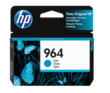Cartucho de Tinta HP 964 Cyan 3JA50AL