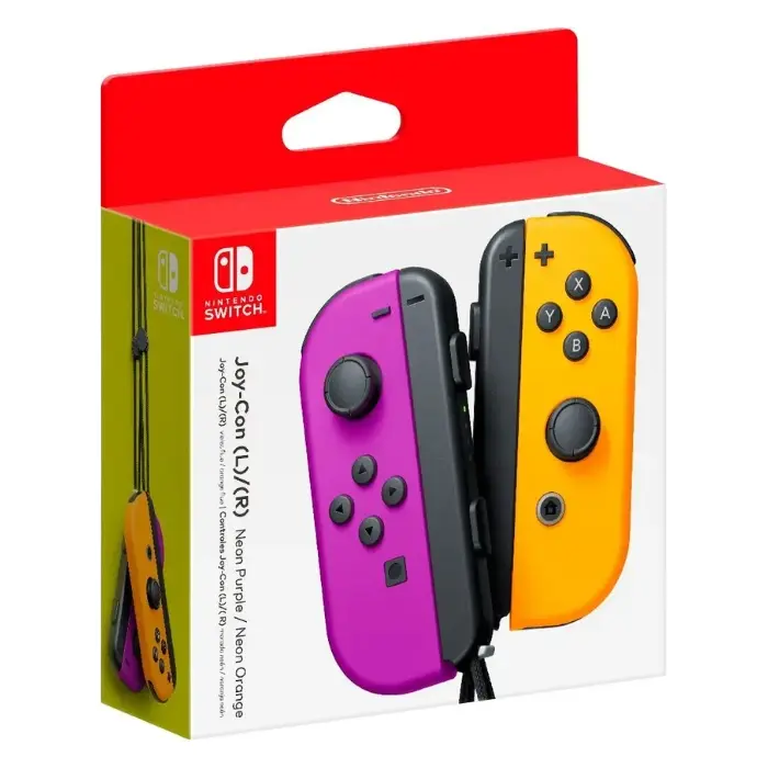Control Nintendo Switch Joy-Con Morado-Naranja