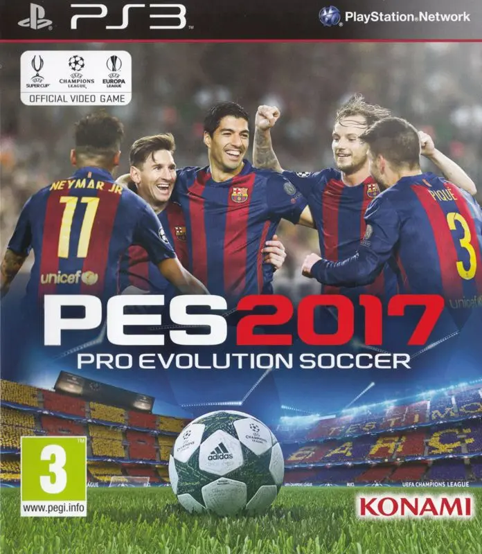 Juego PlayStation 3 Pro Evolution Soccer 2017