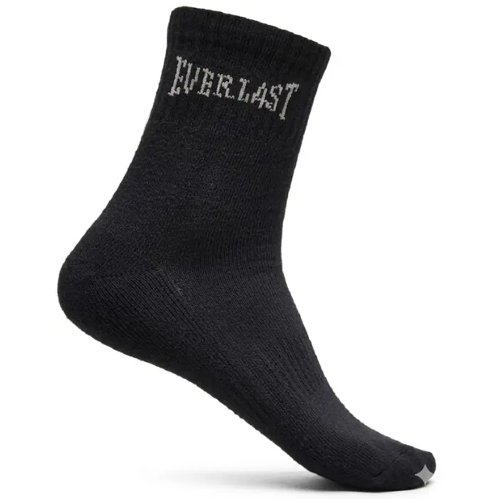 Media Everlast 10 13 Tobilleras Negras set EVPM05-BK