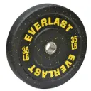 Bumper Plate Everlast Gris 35LB EVBP8R035