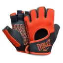 Guante de Pesas Everlast Heather Naranja con Negro Talla S EVWG7F001-S