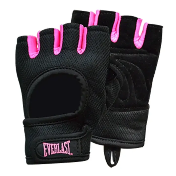 Guante de Pesas Everlast Velvet BK Pink S EVWG6S402-S