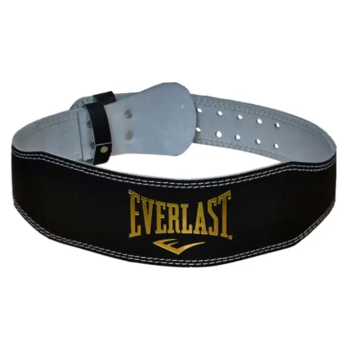 Correa de Pesas Everlast Cuero Talla L EVLB9H440-L