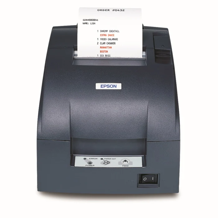 Impresora de Recibos Epson TM U220D Bicolor Térmica C31C515806