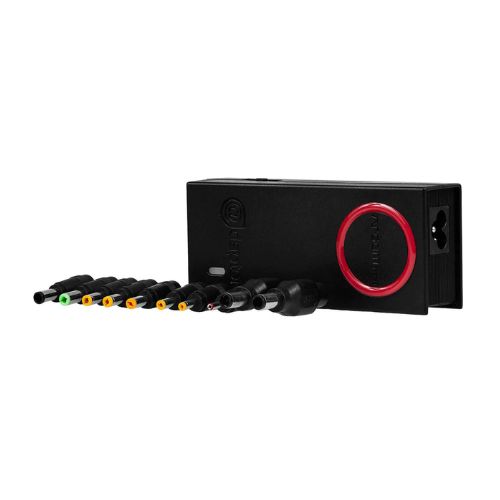 Adaptador de Corriente Universal Argom 90W Negro ARG-AC-0092