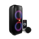 Parlante Inalámbrico Argom Rave 60 TWS Luces LED Negro ARG-SP-4060BK