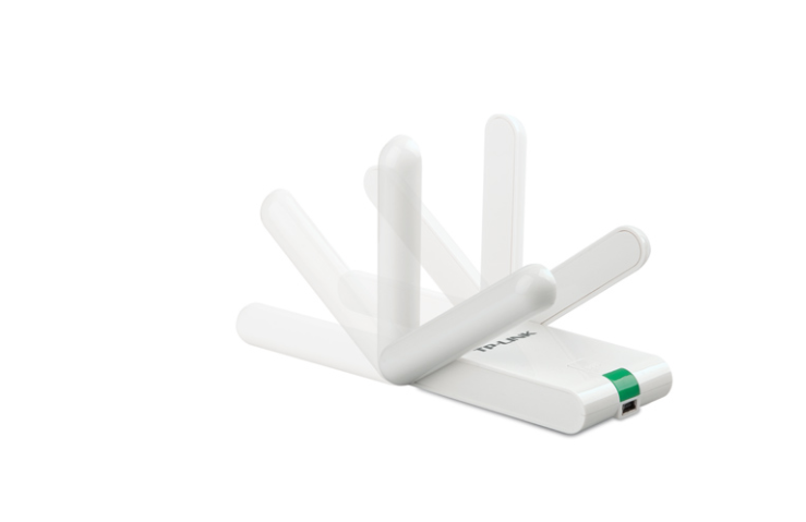 Adaptador USB Inalámbrico de Alta Sensibilidad TP-Link High Gain V5.2 300Mbps TL-WN822N