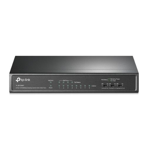 Switch TP Link 8 Puertos 4-Port PoE+ TL-SF1008P