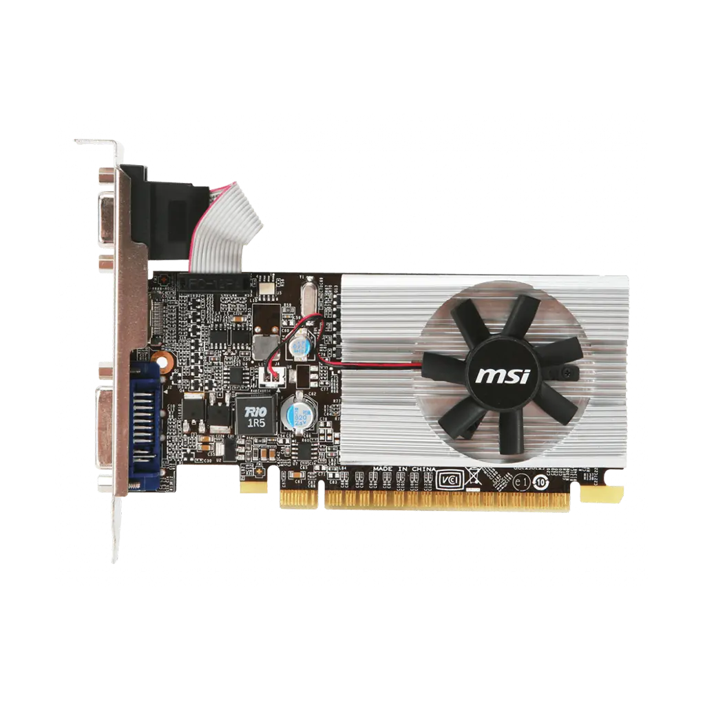 Tarjeta de Video MSI GT210 1Gb DDR3 HDMI/D-Sub N210-MD1G/D3