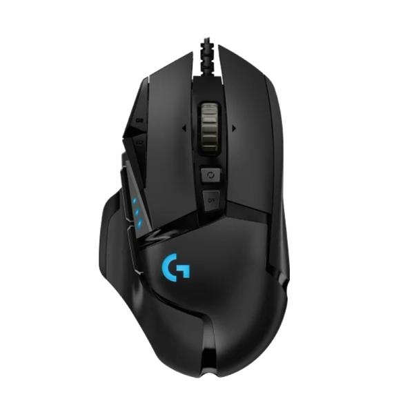 Mouse Alámbrico Logitech G502 Hero RGB Negro 910-005469