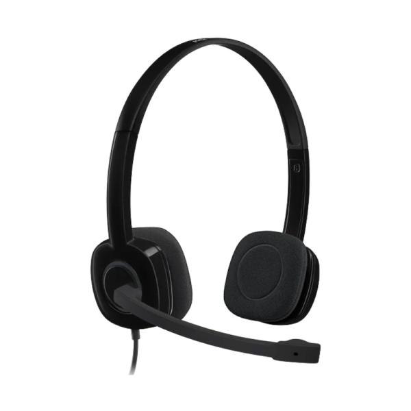 Headset Alámbrico Logitech H151 Stereo Negro 981-000587