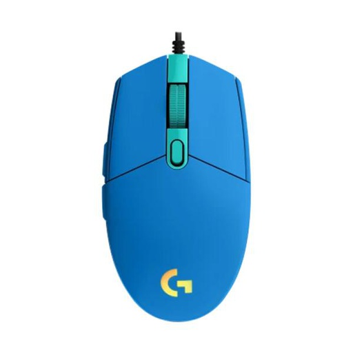 Mouse Alámbrico Logitech G203 LightSync Gaming RGB Azul 910-005792