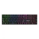 Teclado Sharkoon PureWriter RGB Mecánico Alámbrico USB-A Ingles Negro 4044951021482