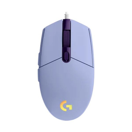 Mouse Alámbrico Logitech G203 LightSync RGB Lila 910-005851