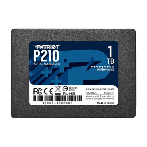 Disco Duro Interno HD Patriot 1TB 2.5 P210 P210S1TB25