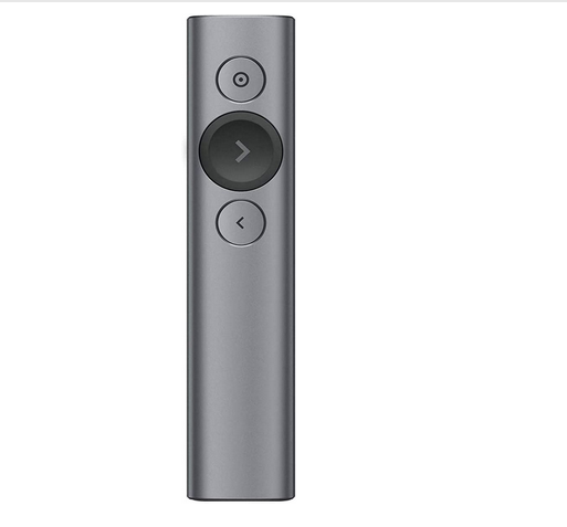 Puntero Laser Logitech Presentador Spotlight Gris 910-004654