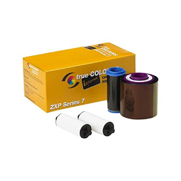 Ribbon. Color-YMCKO. 60mmx123m(2.36inx403ft). 250 Images. ZXP7.HS
