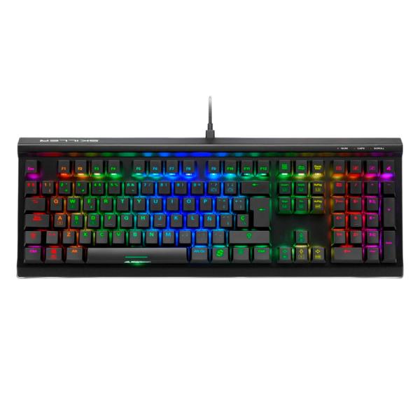 Teclado Gaming Sharkoon Skiller SGK60 Mecanico USB Español 4044951033515