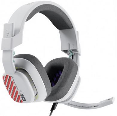 Headset Alámbrico Logitech A10 Star Killer Base Blanco 939-002062