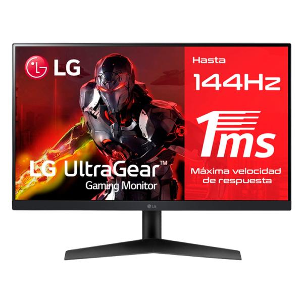 Monitor LG 24GN60R-B FHD 1920x1080 144HZ 1MS HDMI DisplayPort Freesync 24"