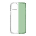 Estuche Itskins Spectrum R // Mood iPhone 15/iPhone 14 Transparente/Verde AP5N-SPMOD-LGRN