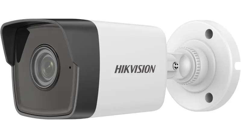 Camara De Seguridad Hikvision 2 MP Build-in Mic Fixed Bullet Network Camera DS-2CD1023G0-IUF