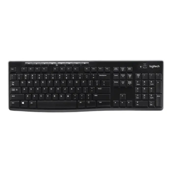 Teclado Logitech K270 Inalámbrico USB-A Negro 920-004426