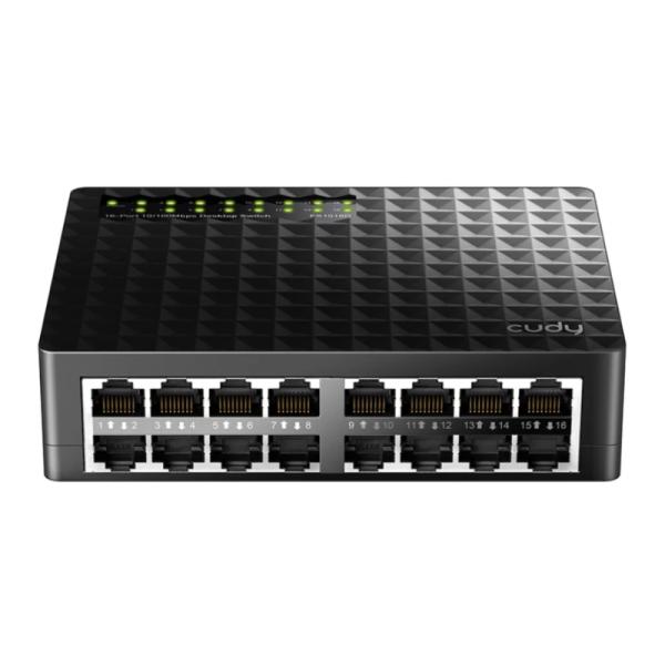 Switch Cudy FS1016D 16-Puertos 10/100 MBPS Desktop
