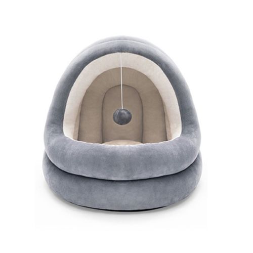Cama para Mascotas La Gotera Acolchonada S Gris PBF01