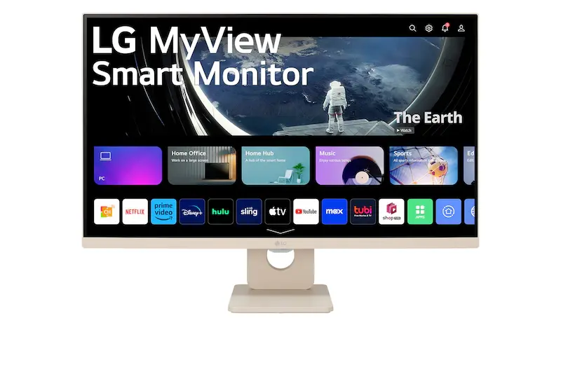 Monitor LG MyView 27″ FHD HDMI/USB-A 60Hz 5ms Beige 27SR50F-W