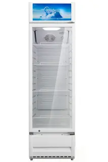 Refrigerador Midea Exhibidor 11p³ con luz MDRZ309CCNWH-CA