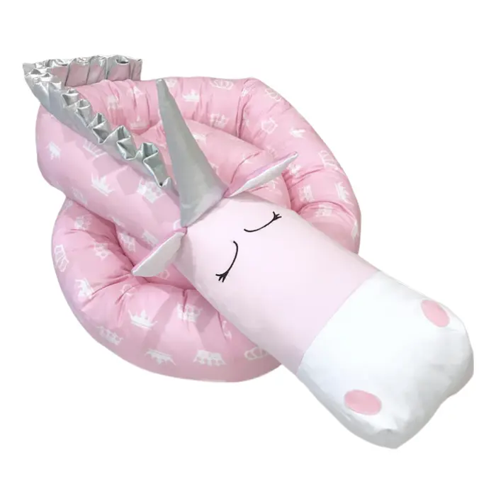 Almohada para Cuna La Gotera Unicornio Rosa AD047