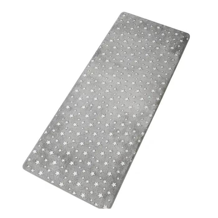 Alfombra La Gotera Brillante Gris WSM12
