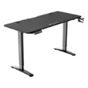 Escritorio Gamer ThunderX3 ED6 140cm Altura Ajustable Negro TEGD-5027101.11