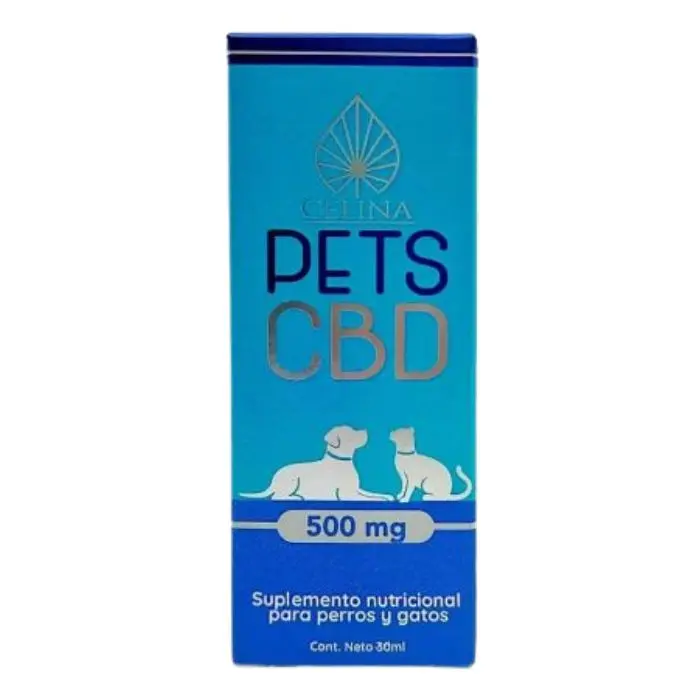 Aislado de CBD Celina Pets para Mascotas 500mg 30ml