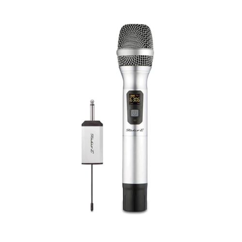 Micrófono de Mano Studio Z Inalámbrico UHF Mini Receptor Recargable GW-R101