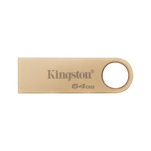 Unidad Flash USB 3.2 Kingston DataTraveler DTSE9 G3 de 64GB Dorado DTSE9G3/64GB