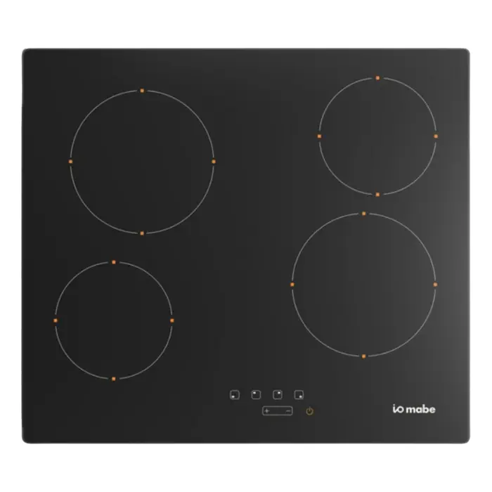 Plantilla Empotrable Eléctrica Mabe 24″ 4 Quemadores Negro IO6040EVN0