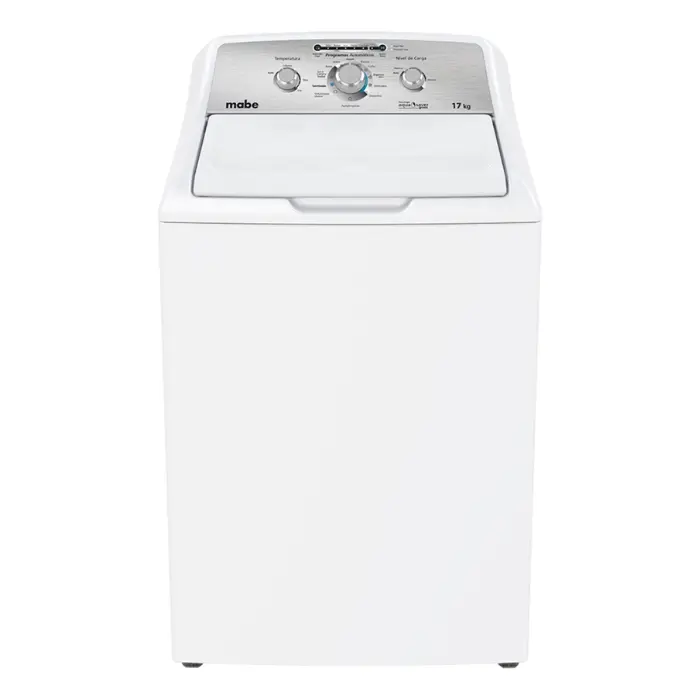 Lavadora Automática Mabe Aqua Saver Green 17kg Carga Superior Blanca LMA77113CBAB0