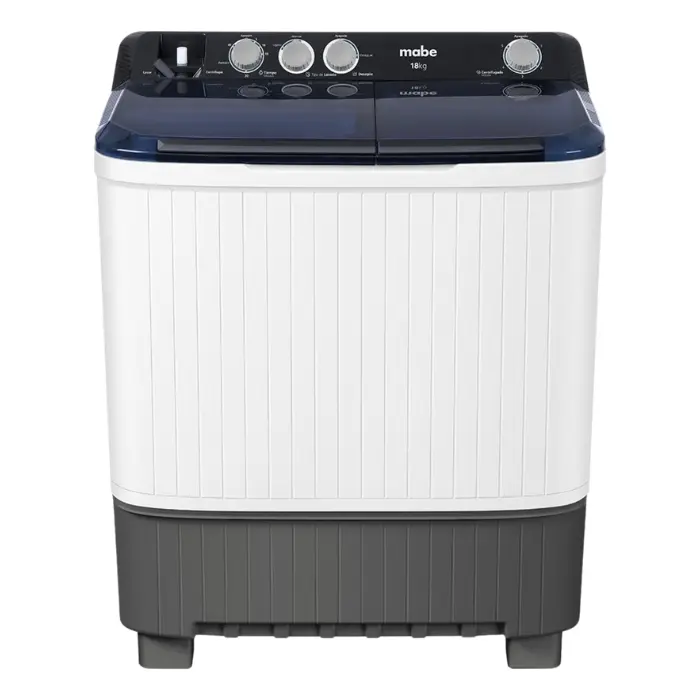 Lavadora Semi-Automática Mabe 18kg Blanca LMDX8124HBAB0