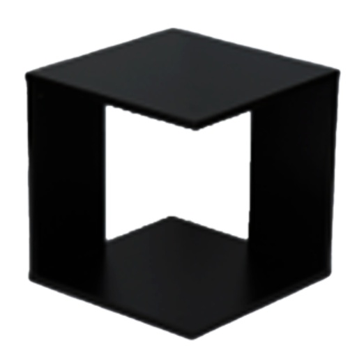 Kenneth Cole estante de cubo color caf‚ oscuro - KCWD2022053-BR