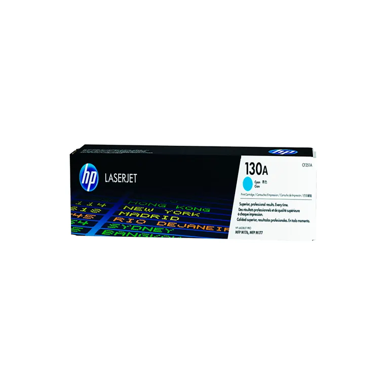 Cartucho de Impresión HP Laserjet Pro 130A MFP M176/MFP M177 Cian CF351-00901